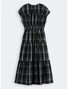 Gathered Taffeta Dress flat lay front view by Scotch & Soda