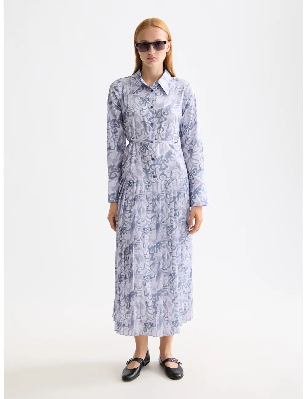 Belted Shirt Dress detail shot by Scotch & Soda