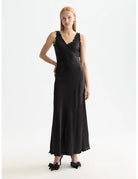 Maxi Slip Dress full model shot showing overall fit by Scotch & Soda
