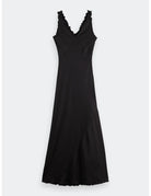 Maxi Slip Dress flat lay back view by Scotch & Soda
