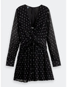 Draped Front Dress flat lay front view by Scotch & Soda