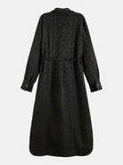 midi-shirt-dress-with-tied-waist-and-ruffles back view by Scotch & Soda