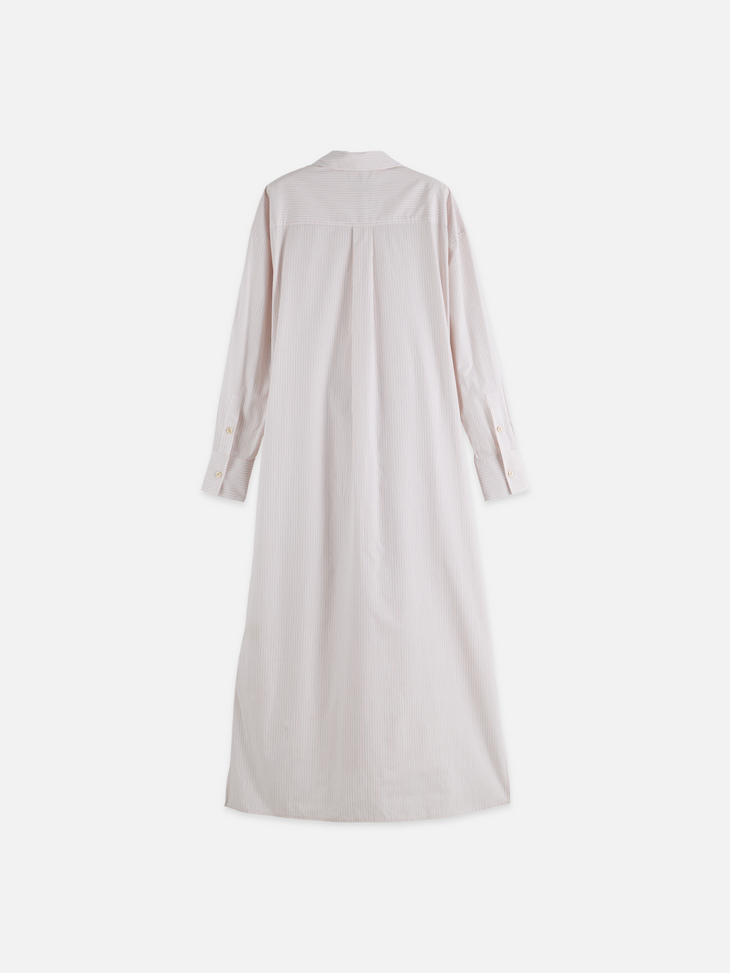 Relaxed tie shirt dress