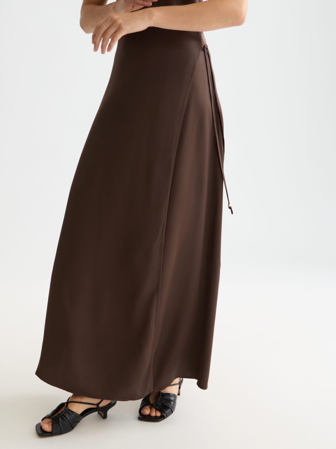 maxi wrap dress