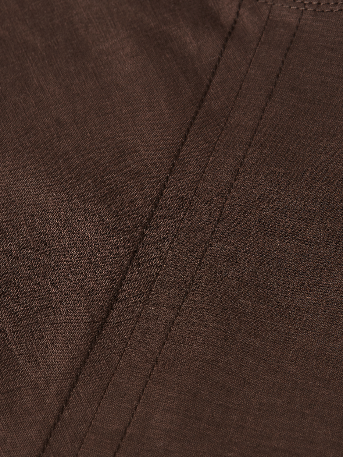 Relaxed linen blend tie dress