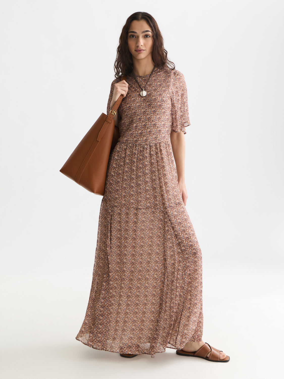 Reversible maxi dress