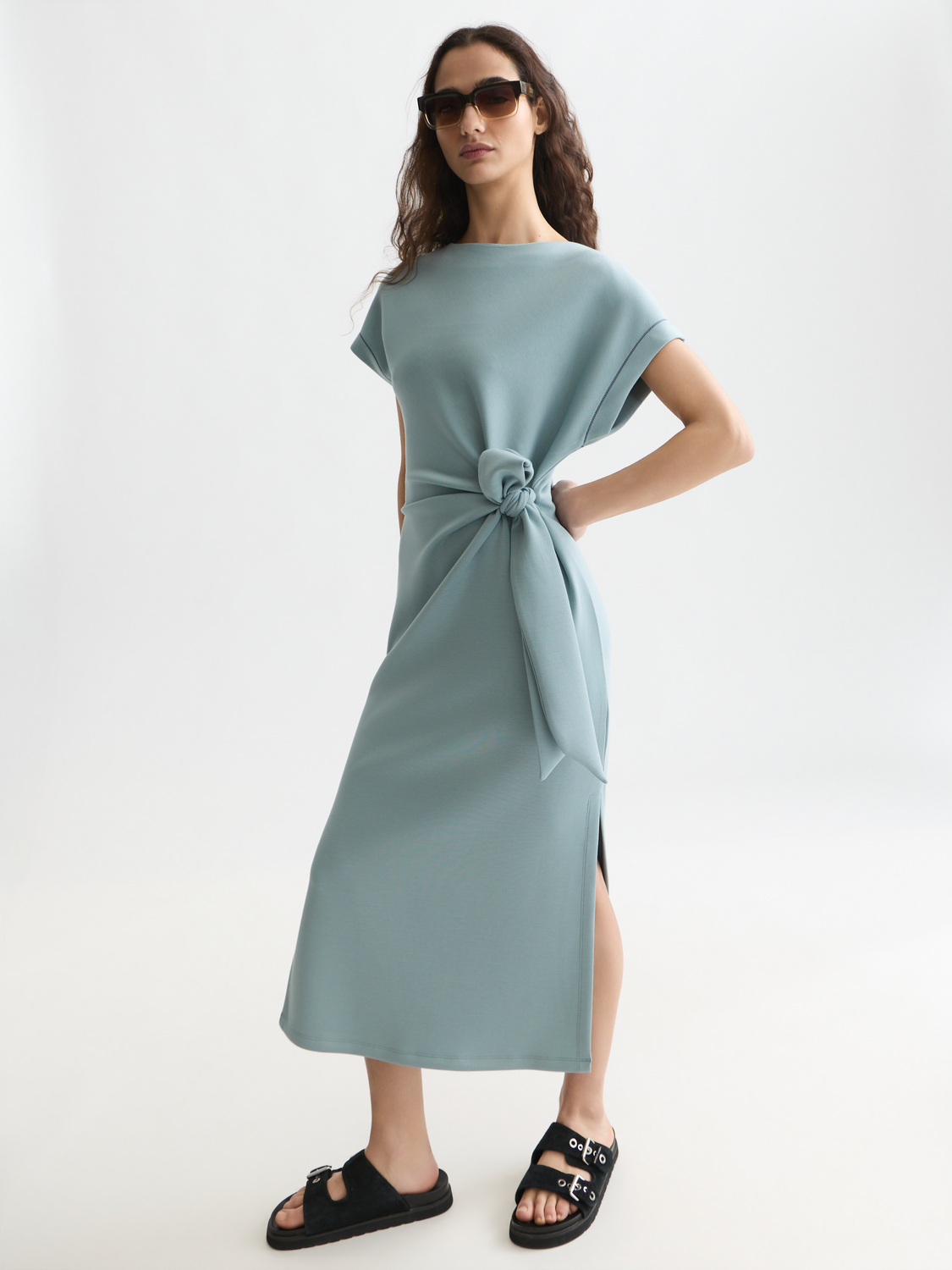 Modal midi dress
