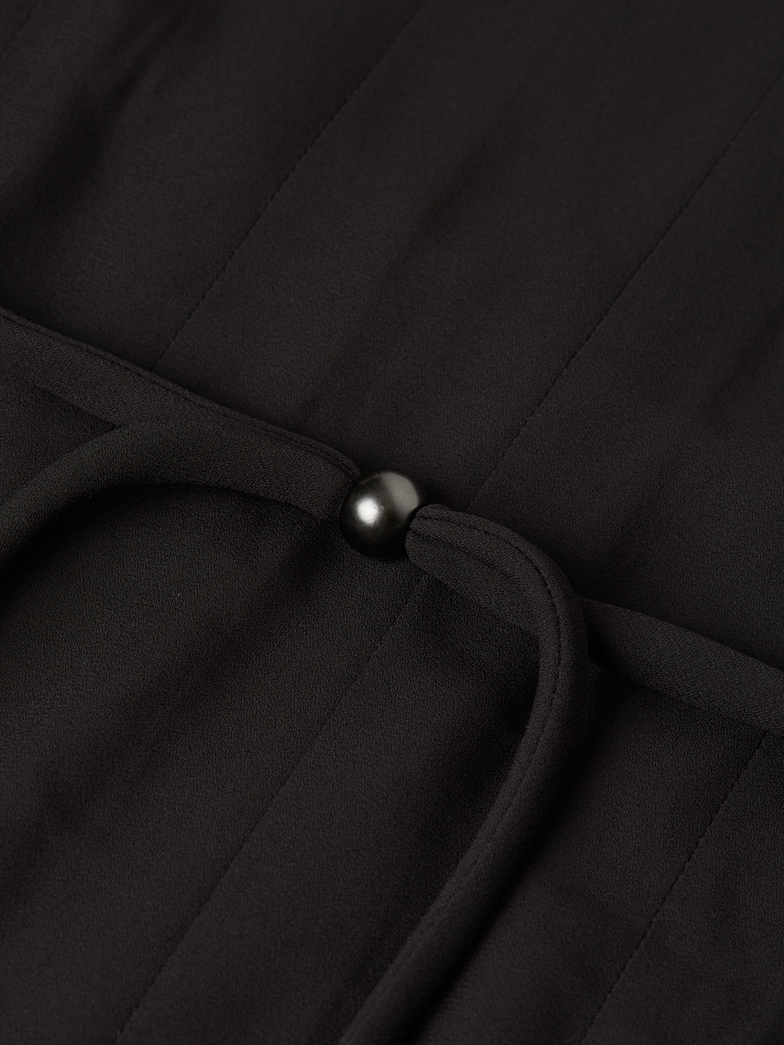 Pleated ankle length dress
