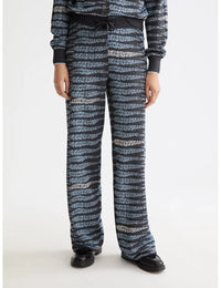 Lurex Jacquard Trousers