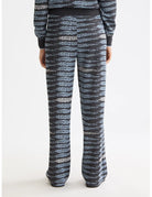 Lurex Jacquard Trousers detail shot showing fabric and craftsmanship by Scotch & Soda