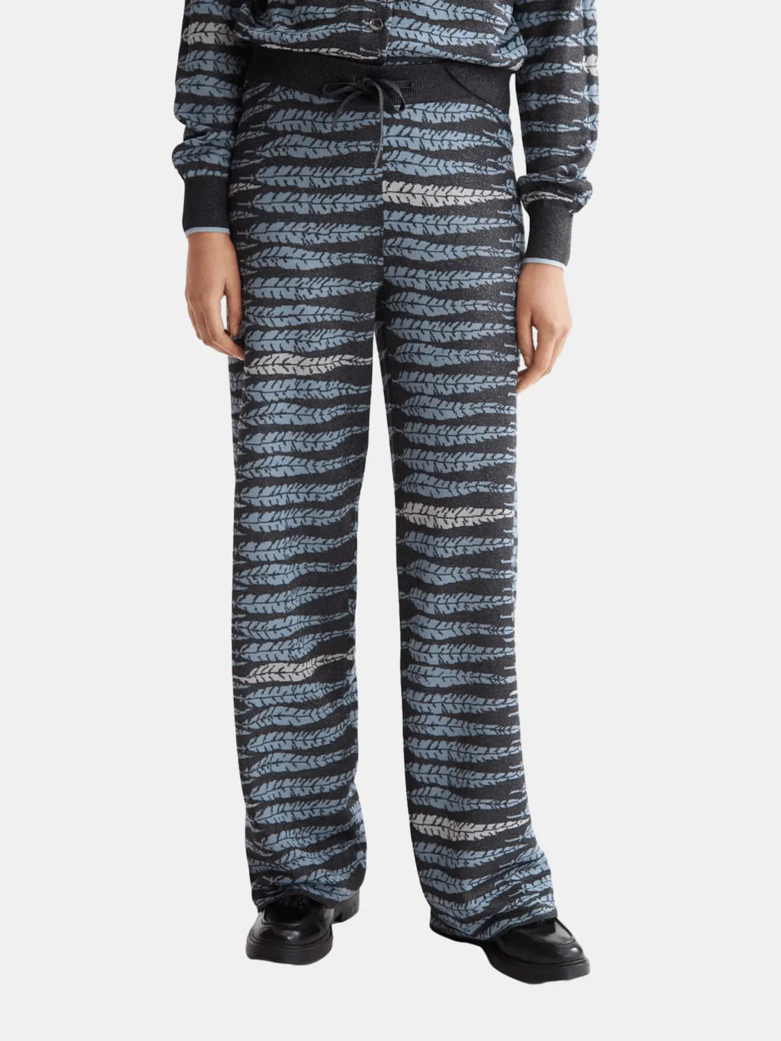 Lurex Jacquard Trousers Image 4 - Scotch & Soda