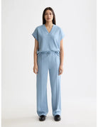 Modal Sweatpants full model shot showing overall fit by Scotch & Soda