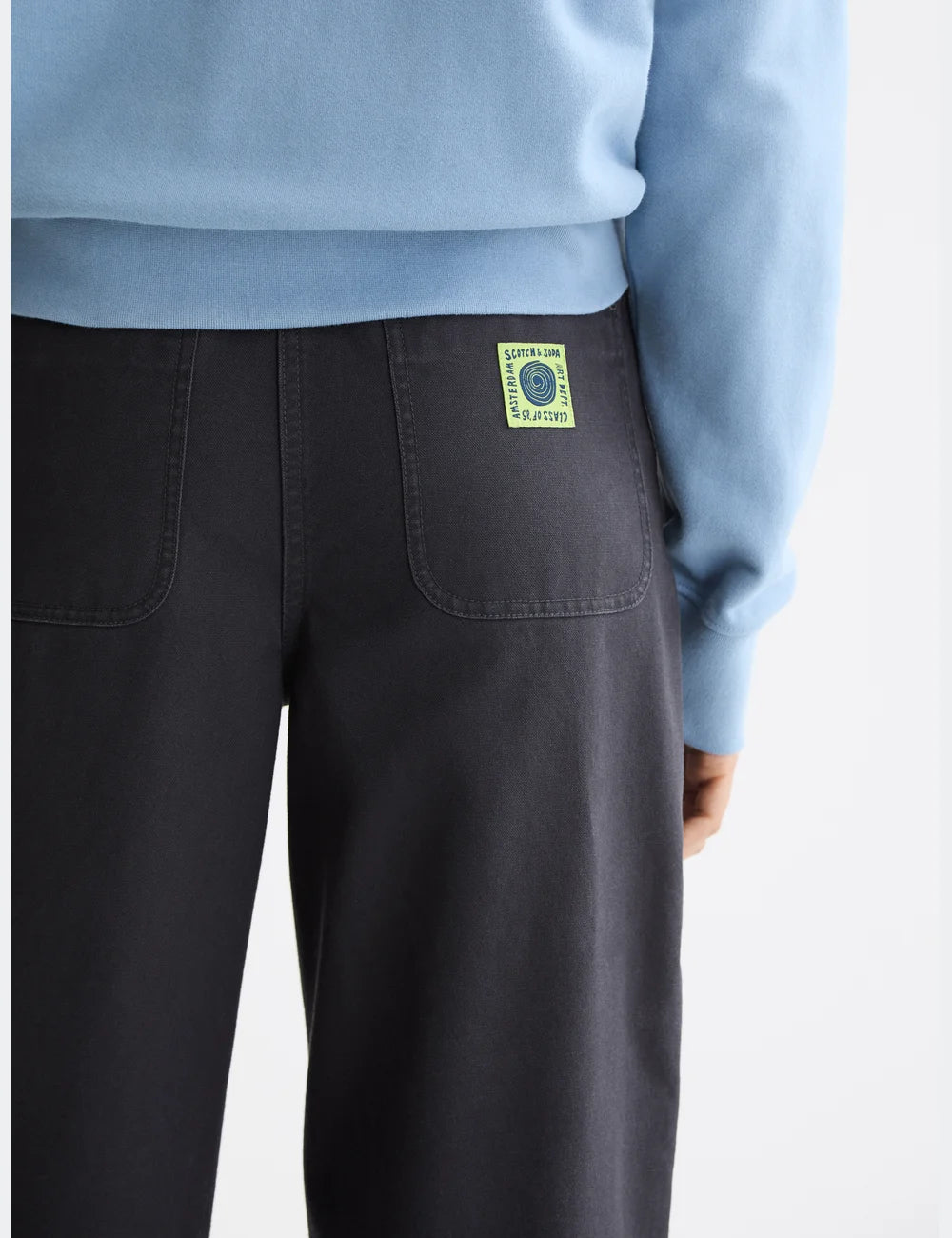 Wide Leg Pants detail view by Scotch & Soda