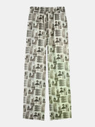 mid-rise-wide-leg-elasticated-trousers detail view by Scotch & Soda