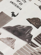 mid-rise-wide-leg-elasticated-trousers detail view by Scotch & Soda