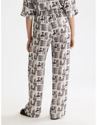 Wide Leg Trousers detail shot showing fabric and craftsmanship by Scotch & Soda