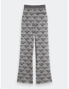 Monogram Jacquard Trousers flat lay back view by Scotch & Soda