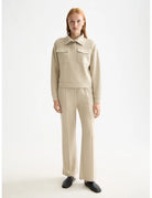 Tencel Sweatpants full model shot showing overall fit by Scotch & Soda