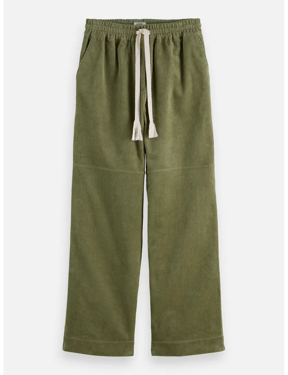 High Rise Wide Leg flat lay front view by Scotch & Soda