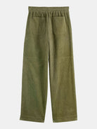 noa-high-rise-wide-leg-pull-on-pant back view by Scotch & Soda