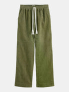 noa-high-rise-wide-leg-pull-on-pant front view by Scotch & Soda
