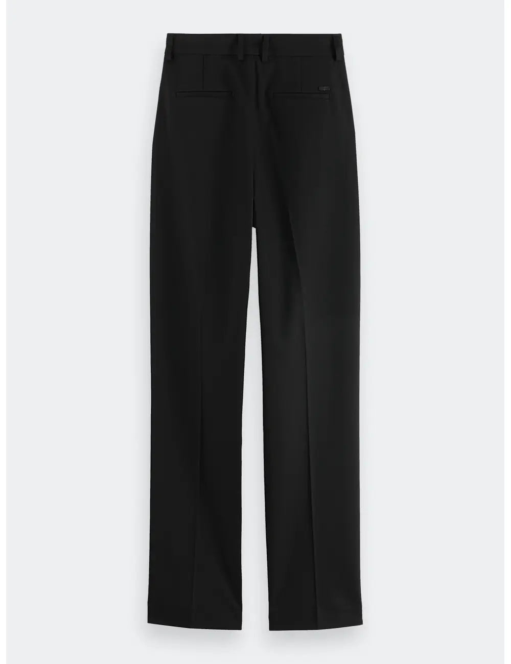 High Rise Tapered Pant flat lay back view by Scotch & Soda