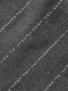 quinn-pinstripe-mid-rise-pleat-front-wide-leg-pant detail shot by Scotch & Soda