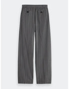 Pinstripe Wide Leg Pant flat lay back view by Scotch & Soda