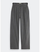 Pinstripe Wide Leg Pant flat lay front view by Scotch & Soda