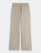 Wide Leg Gabardine Pant flat lay back view by Scotch & Soda