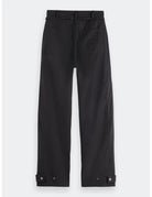 Lotus Barrel Pants full model shot showing overall fit by Scotch & Soda