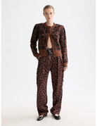 Satin Cargo Pant full model shot showing overall fit by Scotch & Soda