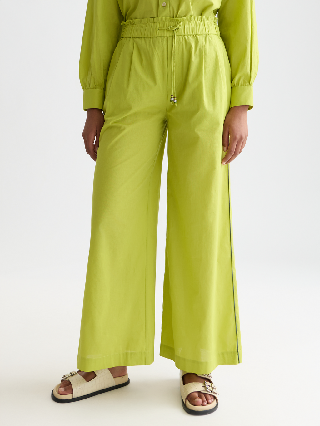 Cotton-voile beach pants