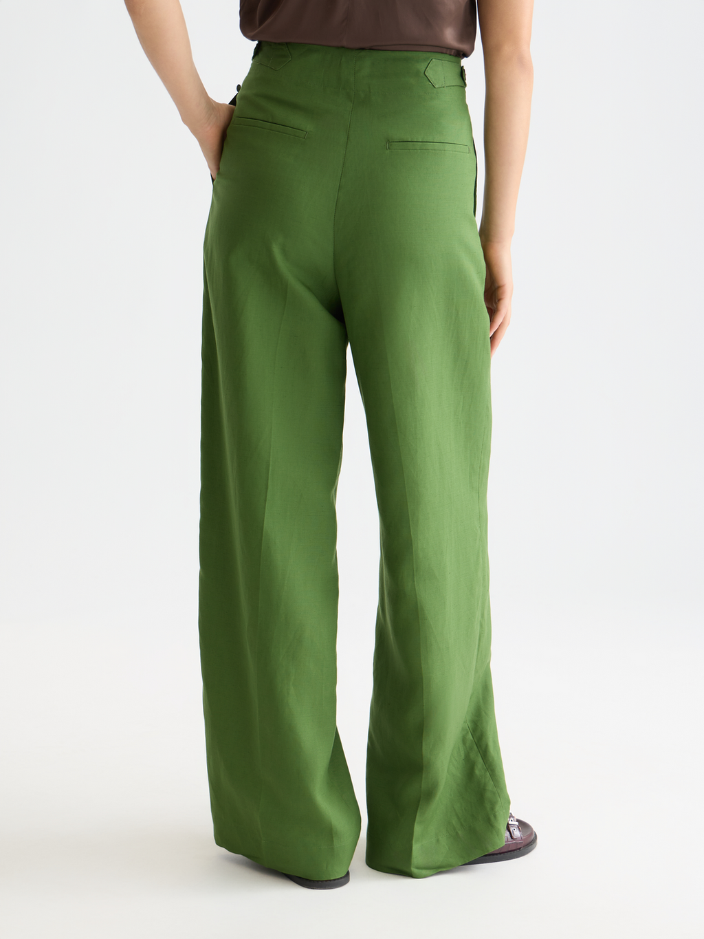 Lou high rise wide leg pants