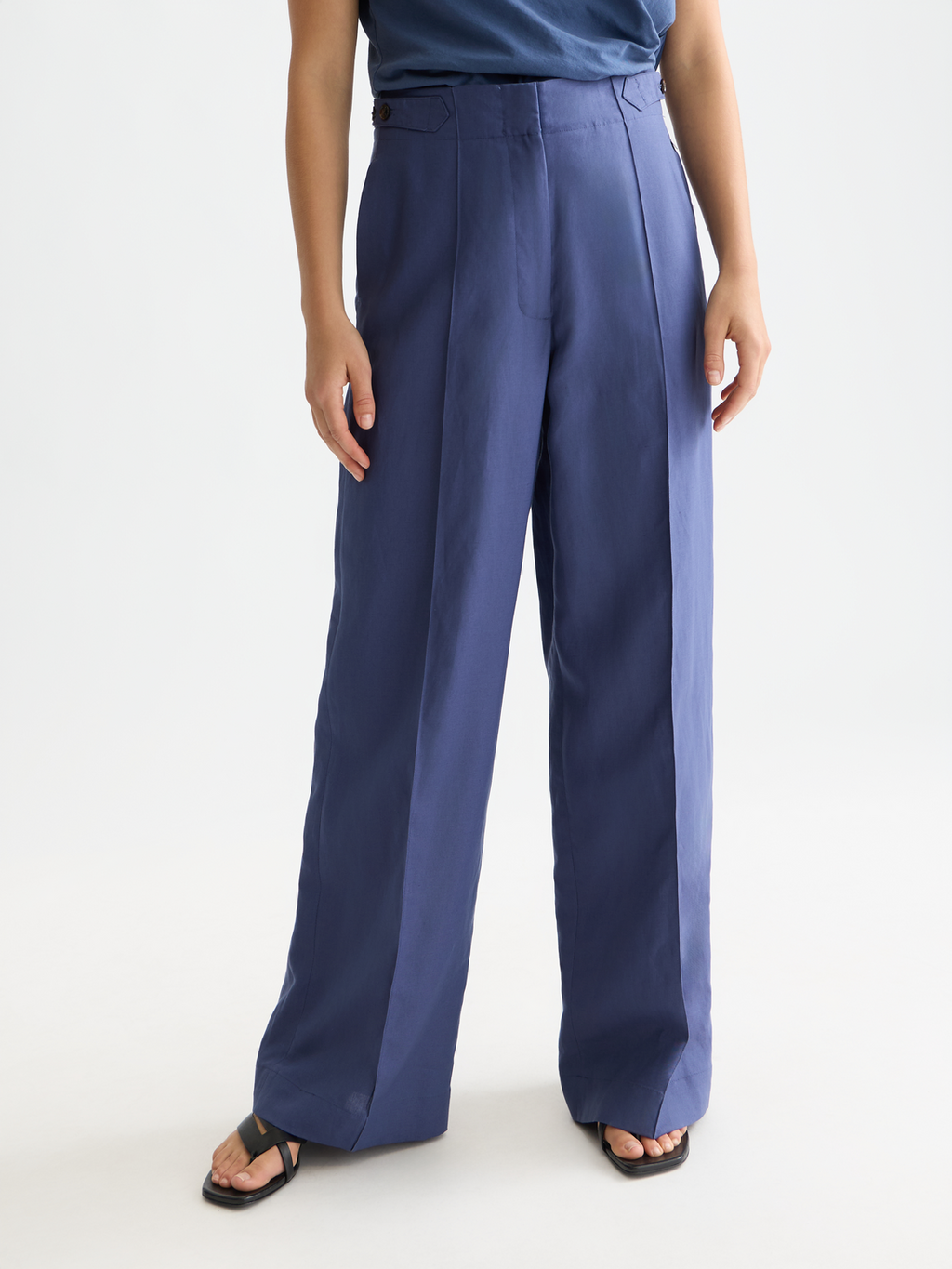 Lou high rise wide leg pants