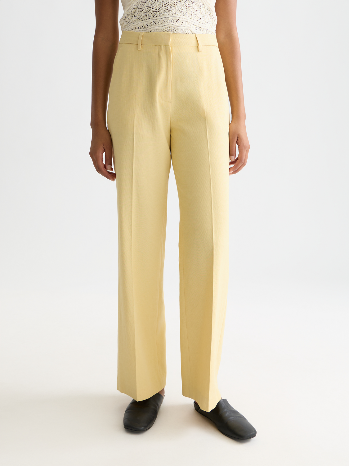 Edie High rise wide leg pants