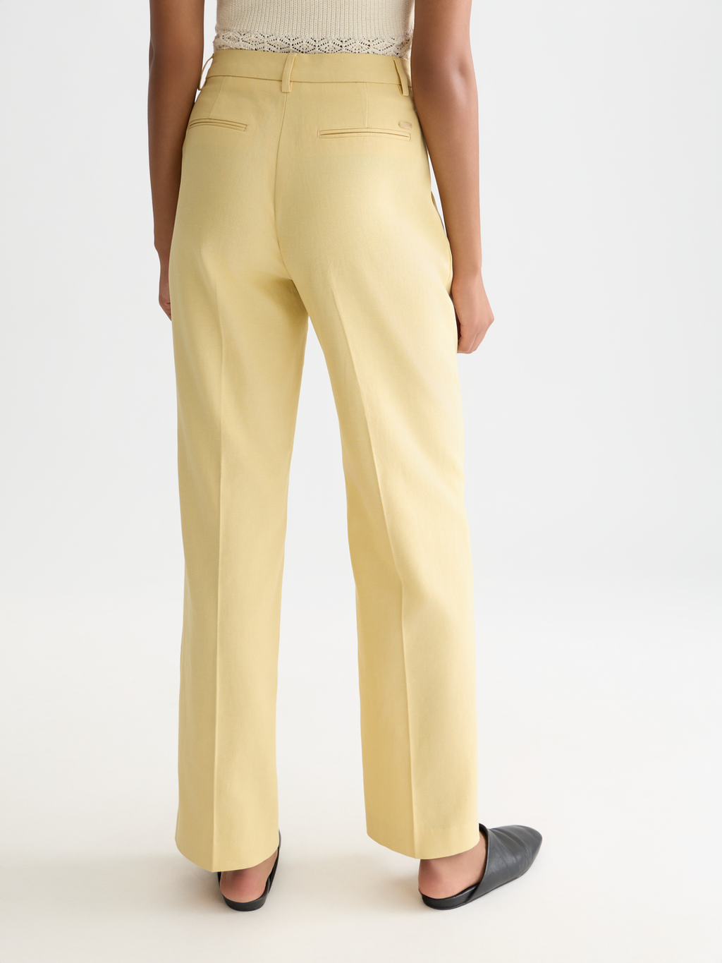 Edie High rise wide leg pants