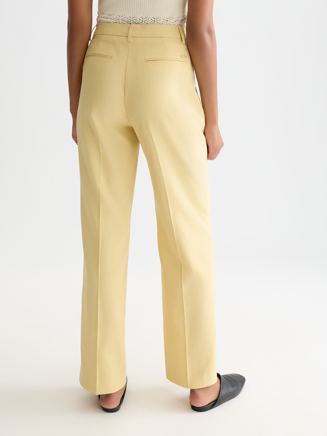 Edie High rise wide leg pants