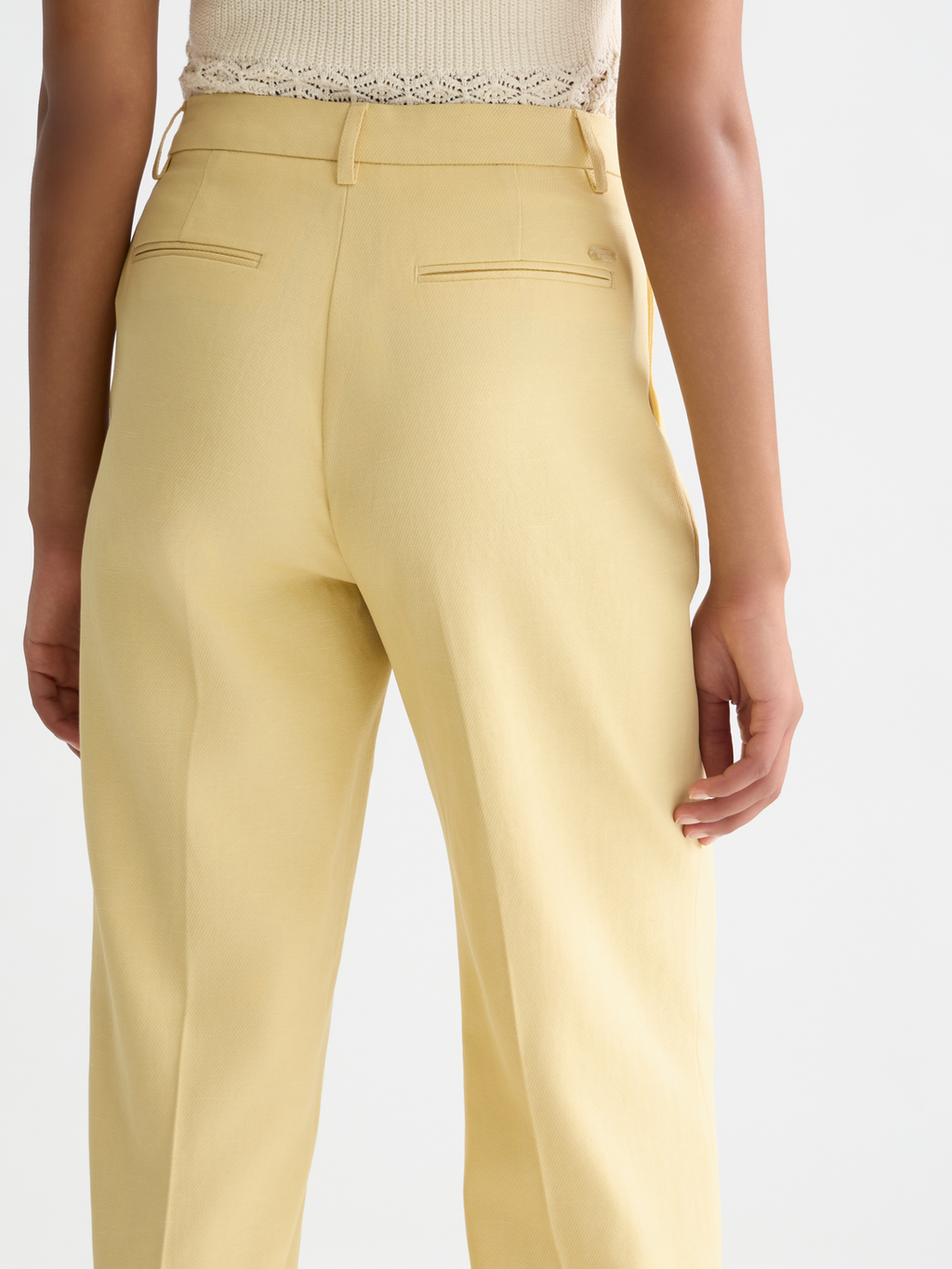 Edie High rise wide leg pants