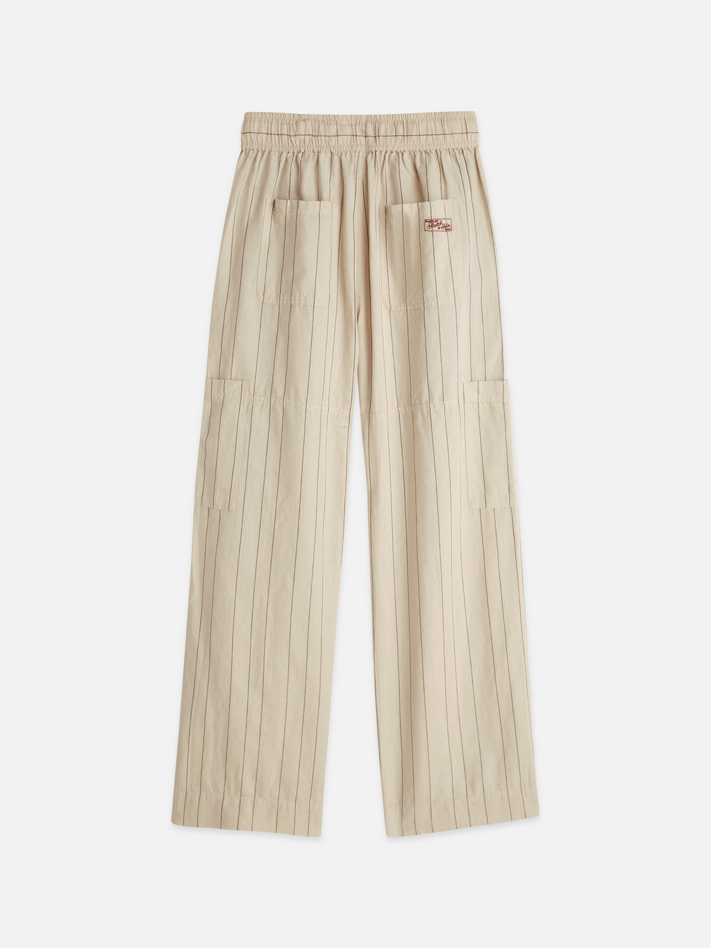 Noa Linen high-rise wide-leg relaxed pants