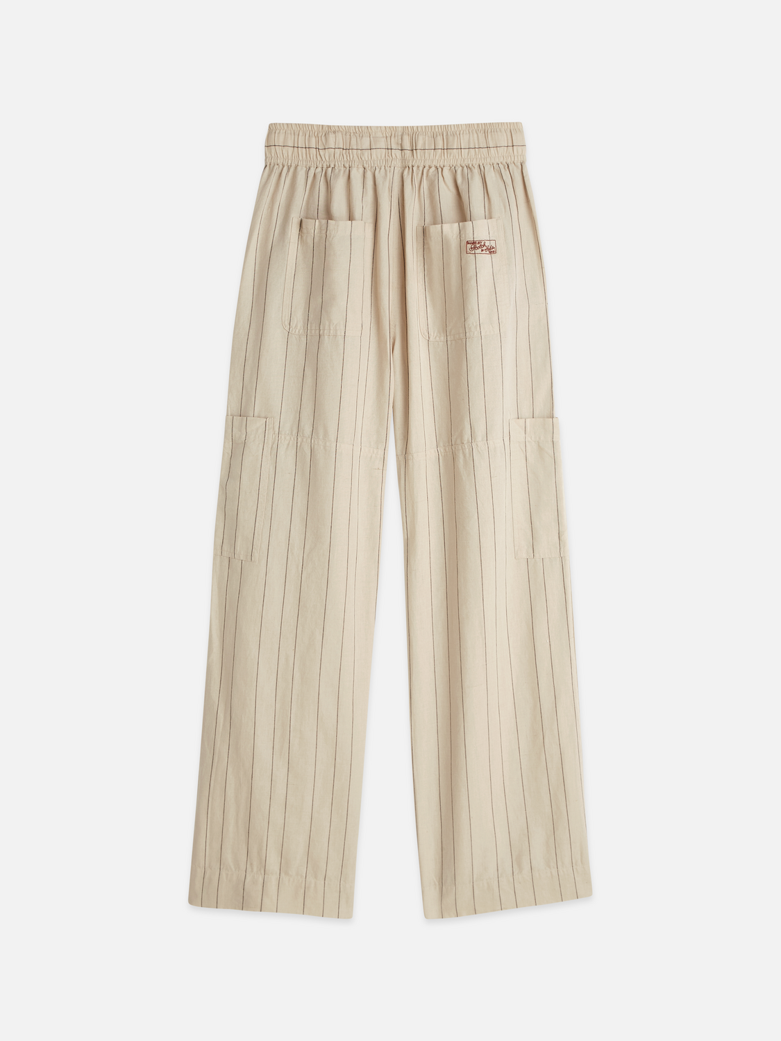 Noa Linen high-rise wide-leg relaxed pants