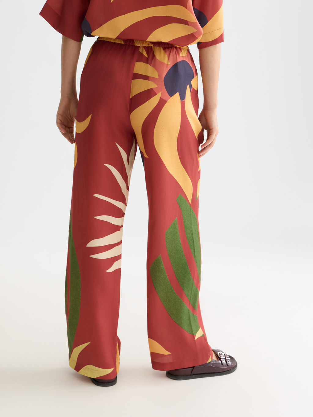 Gia printed pants