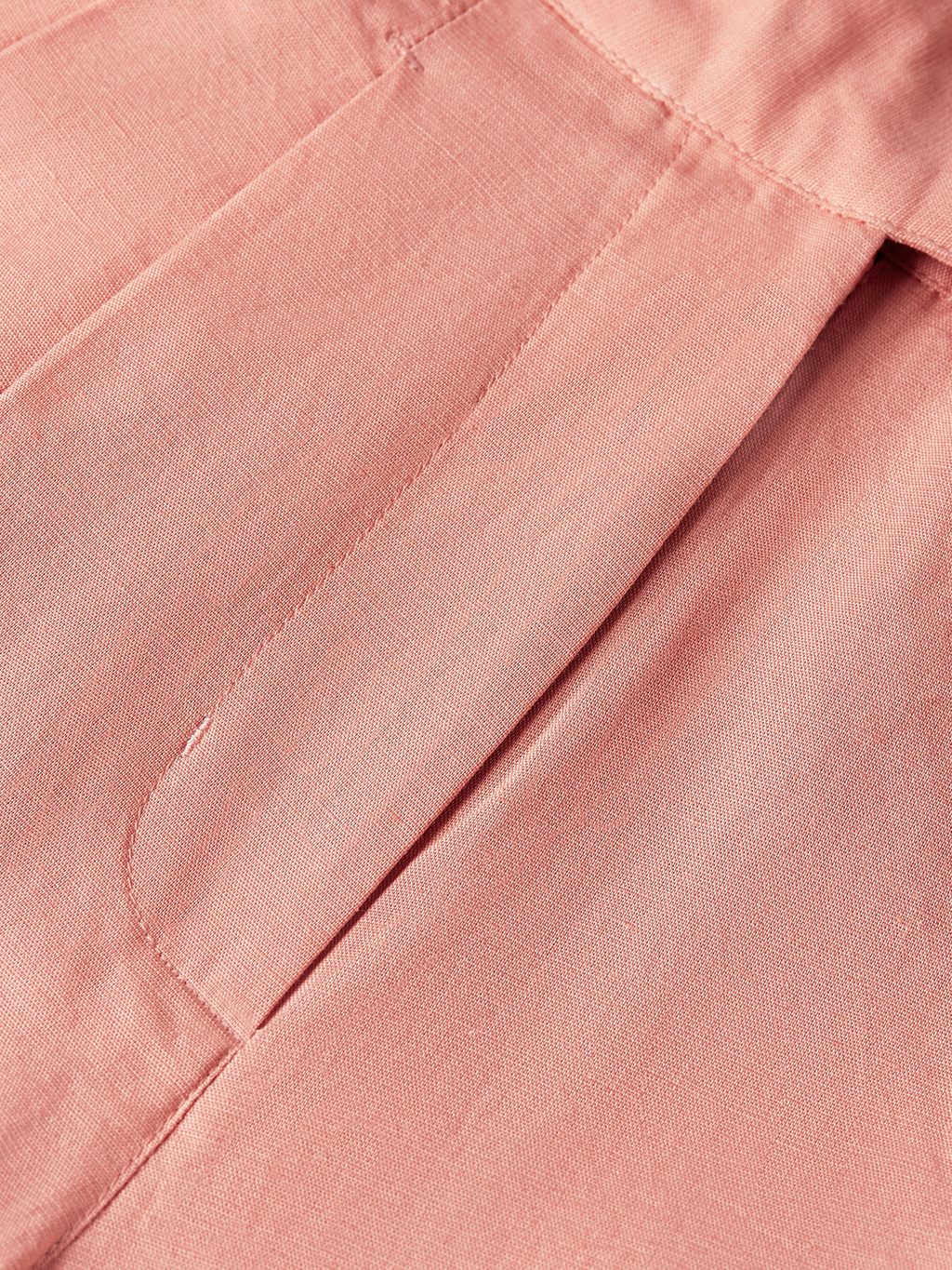 Quinn mid rise wide leg linen cotton pants