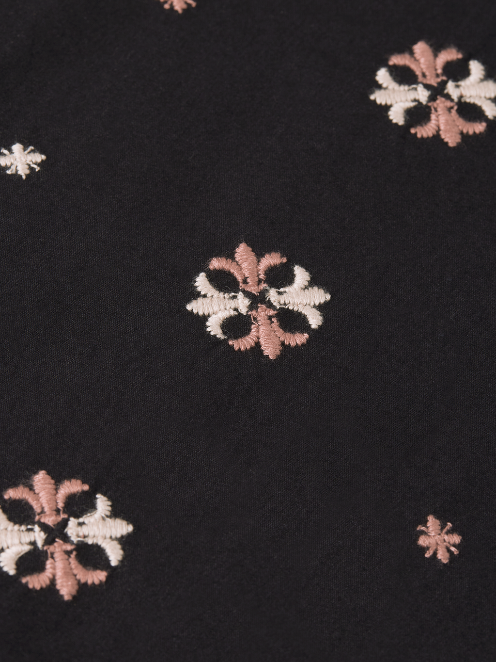 Noa high-rise wide-leg embroidered pants