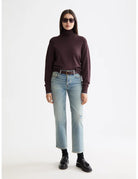 Sky Straight Jeans full model shot showing overall fit by Scotch & Soda