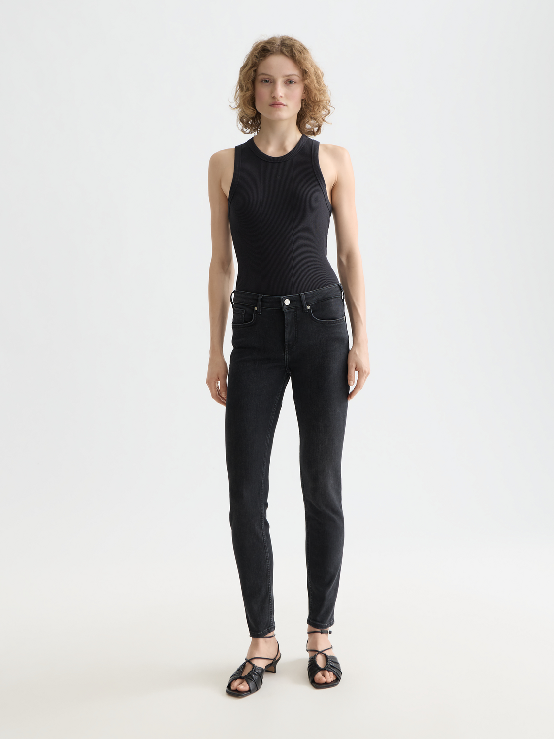 Essentials Bohemienne mid rise skinny jeans