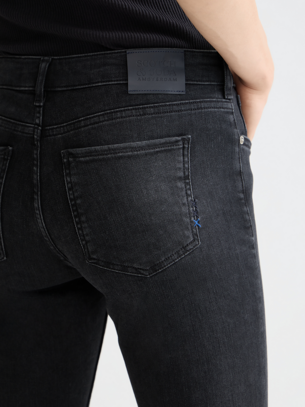 Essentials Bohemienne mid rise skinny jeans