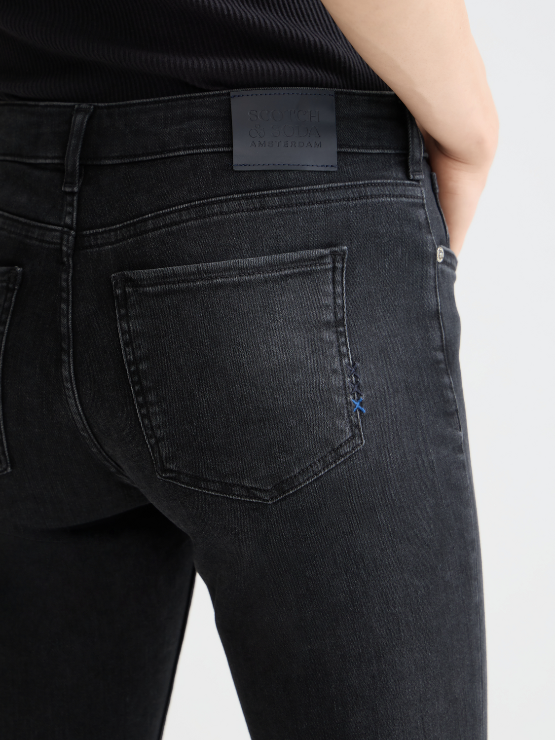 Essentials Bohemienne mid rise skinny jeans