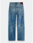 Sky Straight Jeans flat lay back view by Scotch & Soda
