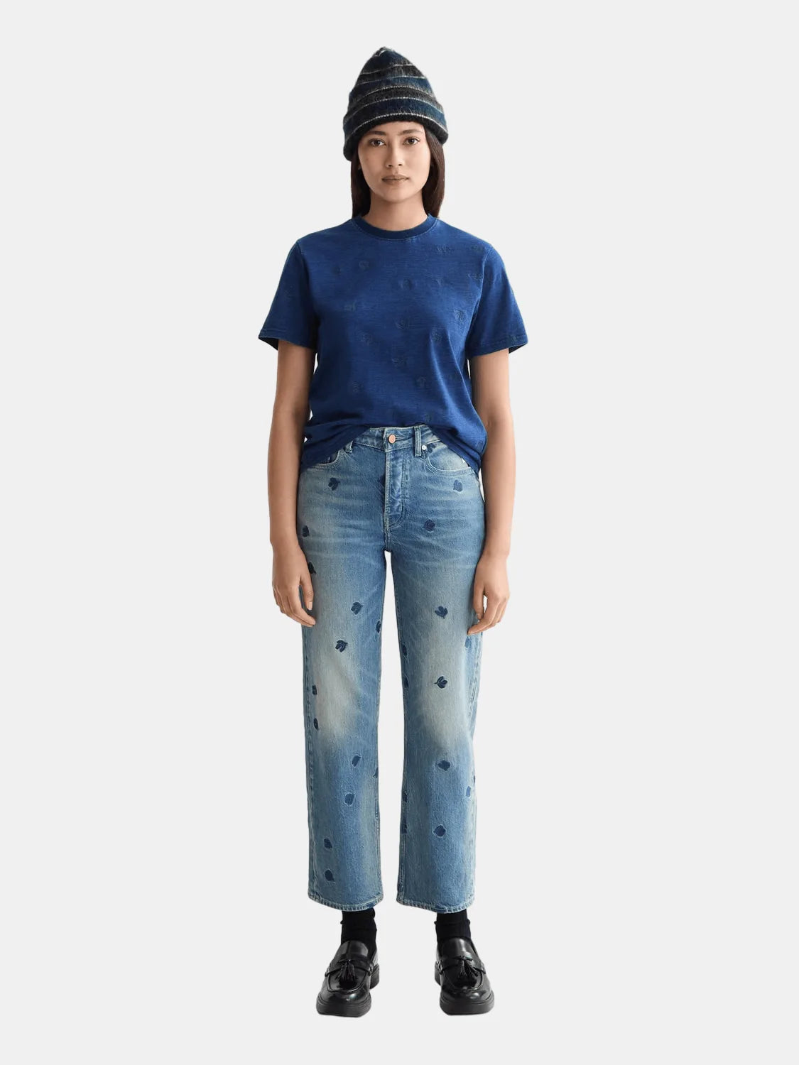 Sky Straight Jeans — Falling Leaves - Scotch & Soda